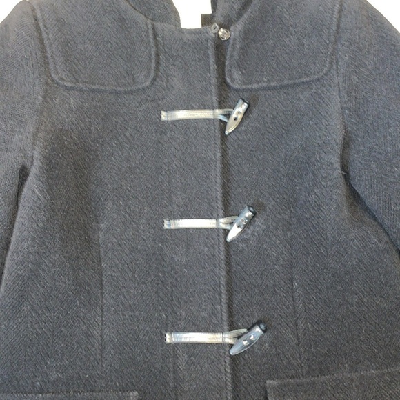 L.L. Bean Wool Blend Pea Coat.  Size XS.  Toggle Buttons - Picture 4 of 10
